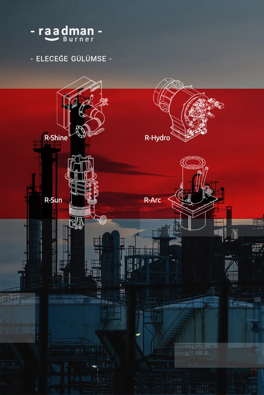 petrochemical raadman burner mobile slider TR Home page TR